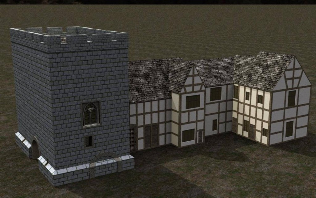 3D Rendering of Radcliffe Tower, Alan Engmann (2020)